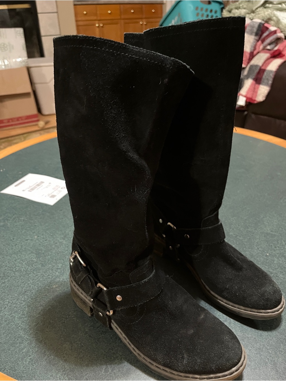 Nine West Suede Mid-Calf Men's Boots